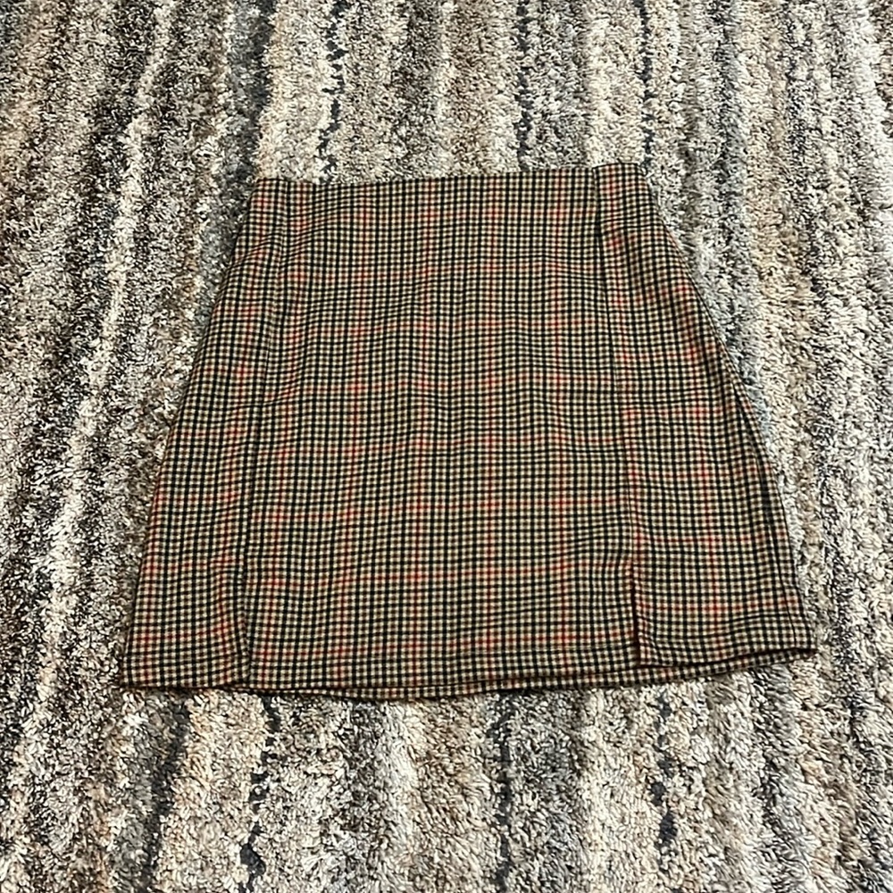 John Galt Plaid Skirt